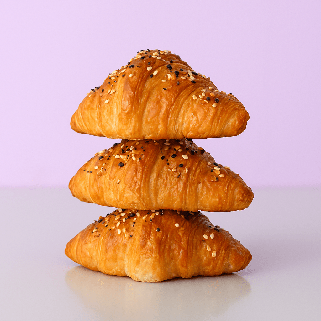 Everything Bagel Mini Croissant (Box of 6) - dbakers Miami