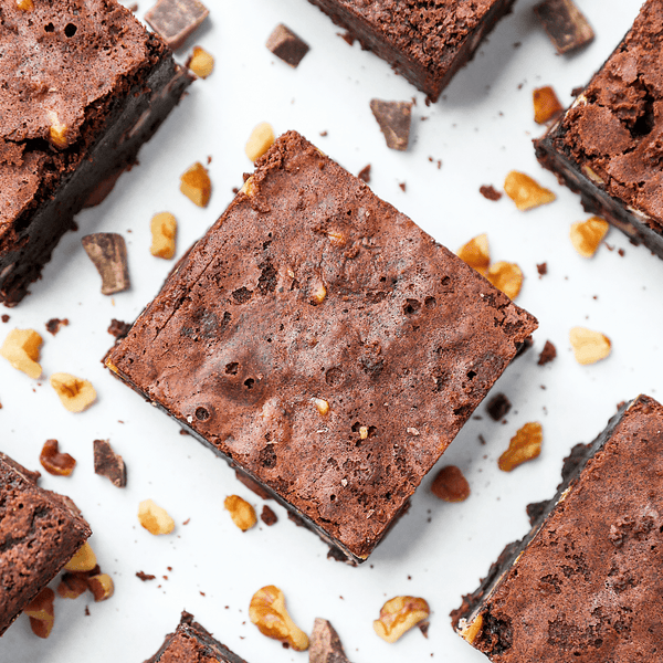 Gluten Free Chocolate Walnut Brownie  | dbakers Sweet Studio