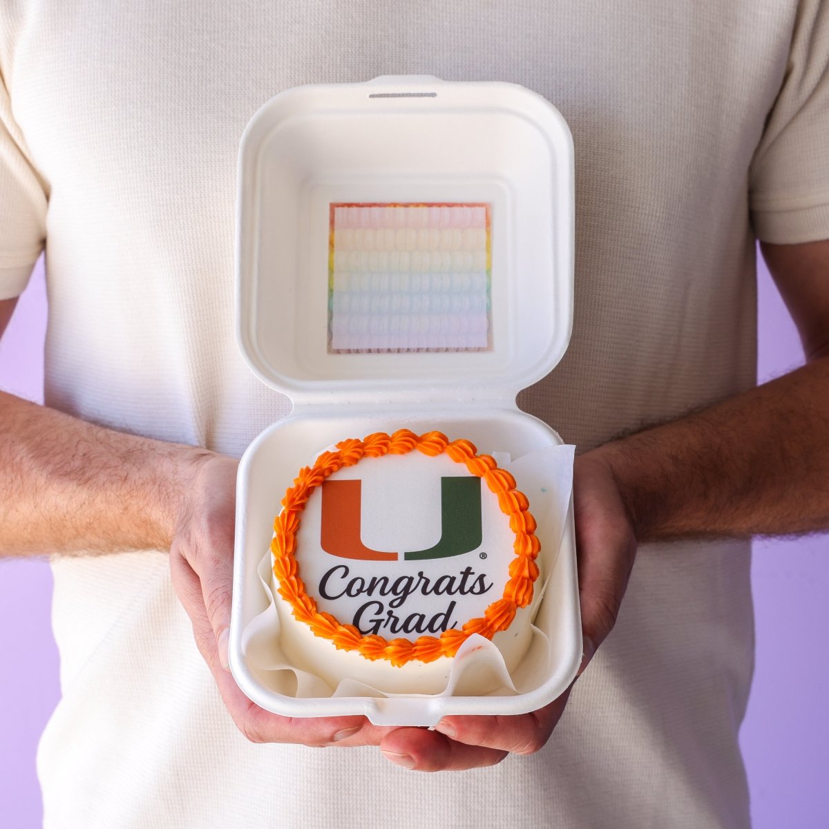 Graduation Bento Cake - dbakers Miami