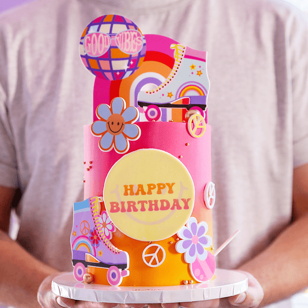 Groovy Cake  | dbakers Sweet Studio
