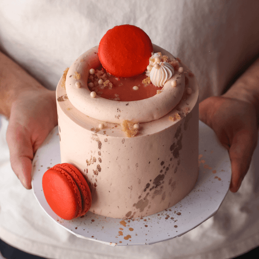Guava Cream Cheese Cake  | dbakers Sweet Studio