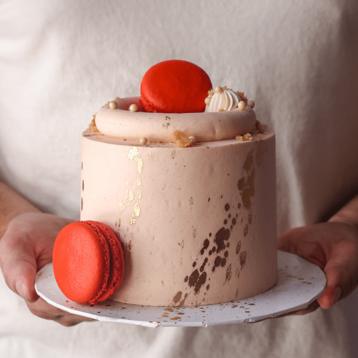 Guava Cream Cheese Cake  | dbakers Sweet Studio