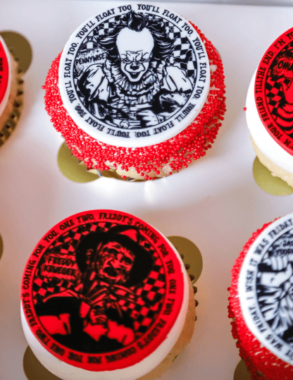 Halloween Killers Box of 6 Cupcakes  | dbakers Sweet Studio