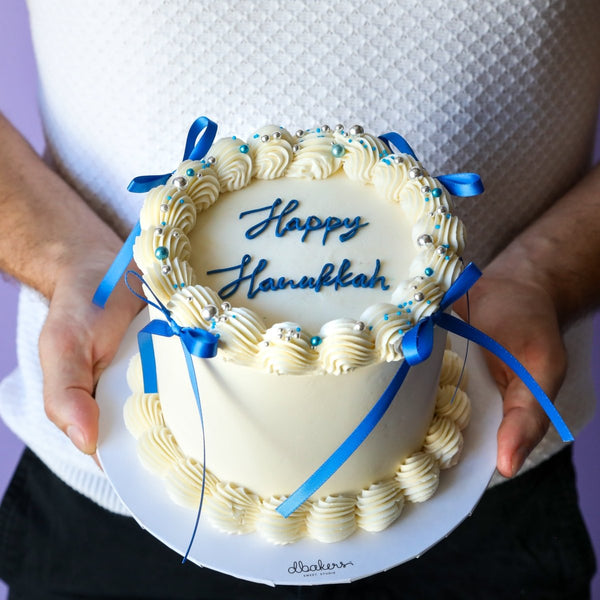 Hanukkah Cake - dbakers Miami