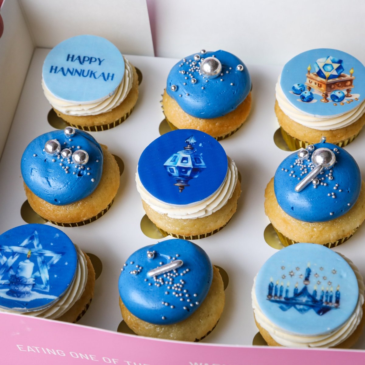 Hanukkah Cupcakes - dbakers Miami
