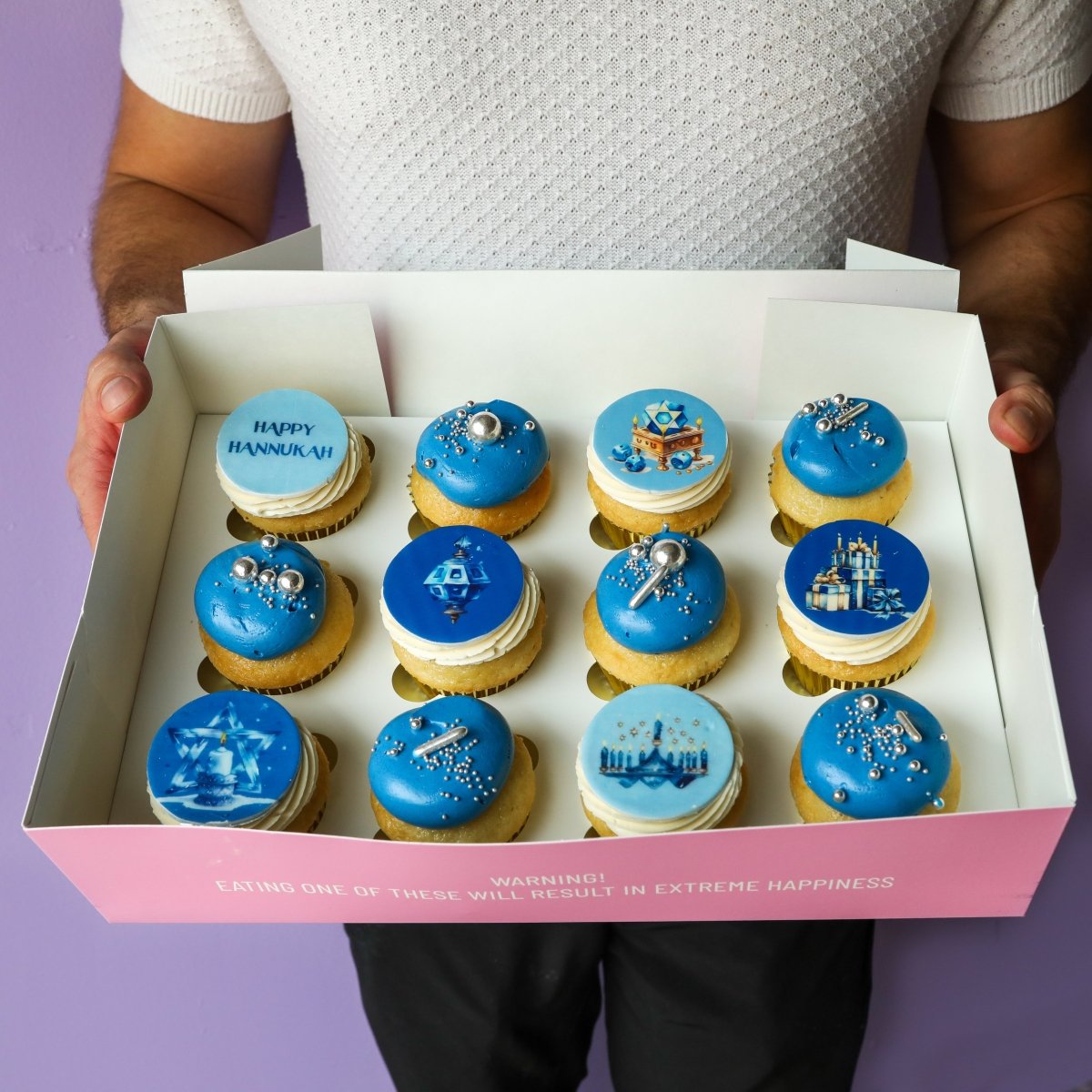 Hanukkah Cupcakes - dbakers Miami