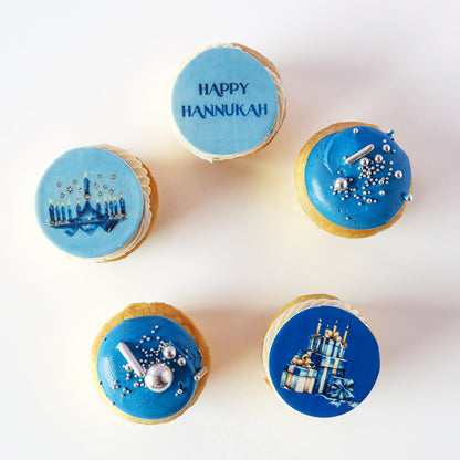 Hanukkah Cupcakes - dbakers Miami