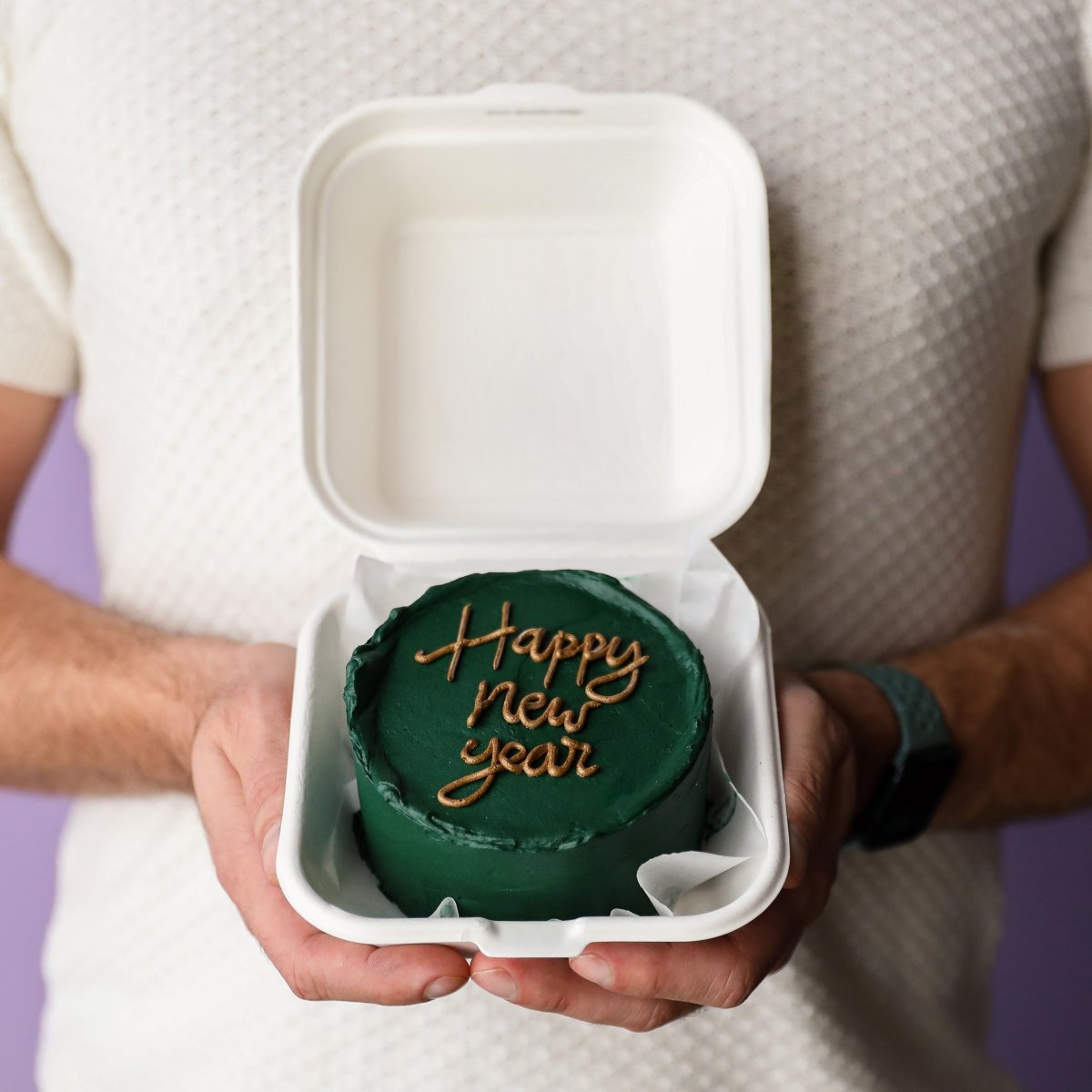 Happy New Year Bento Cake - dbakers Miami