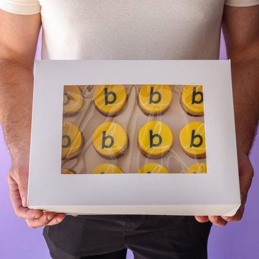 Logo Cupcake (Box of 12)  | dbakers Sweet Studio