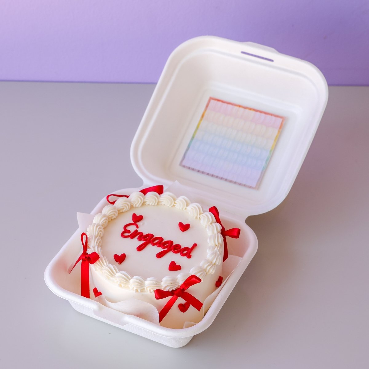 Love is in the Bento Cake - dbakers Miami
