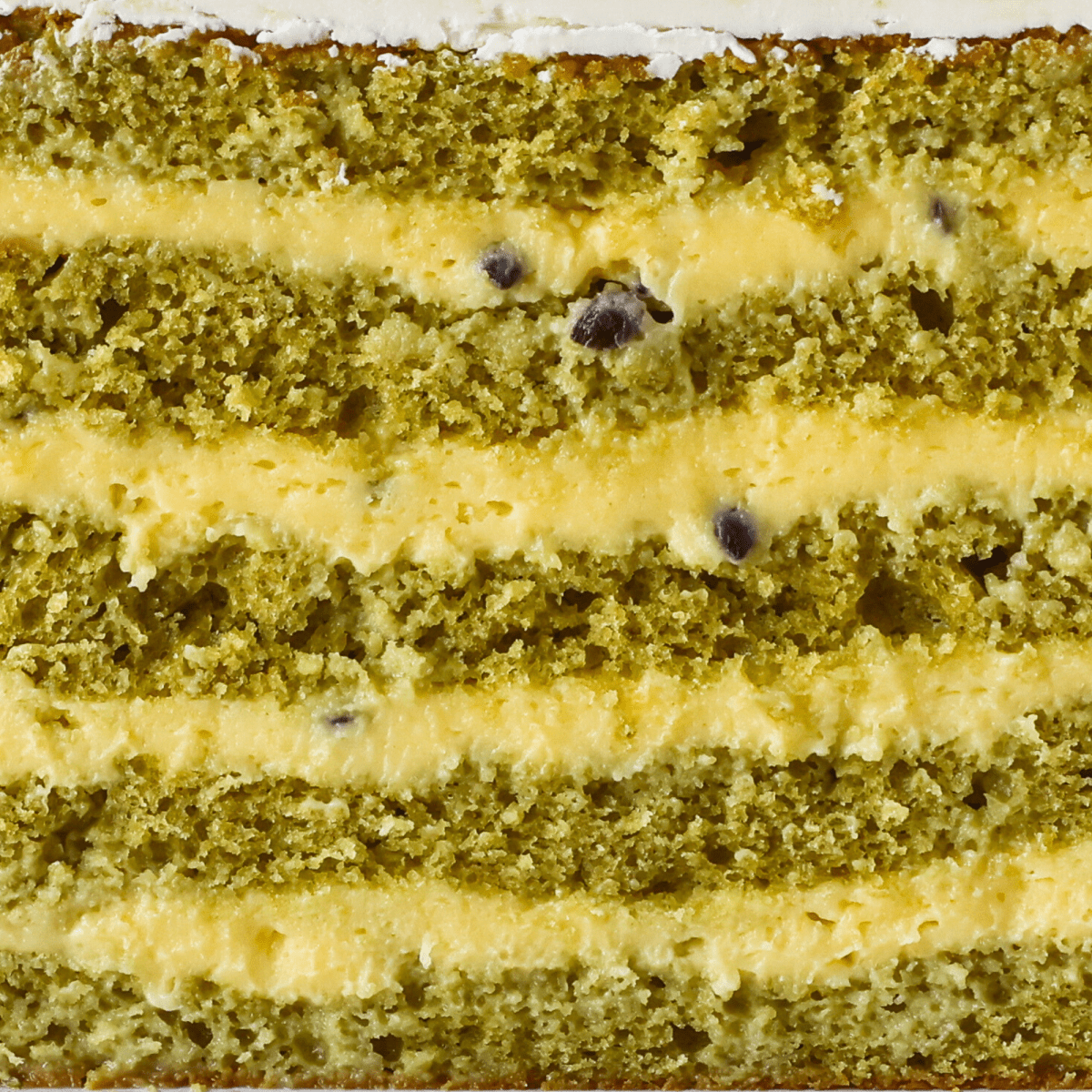 Matcha Passion Fruit Cake - dbakers Miami