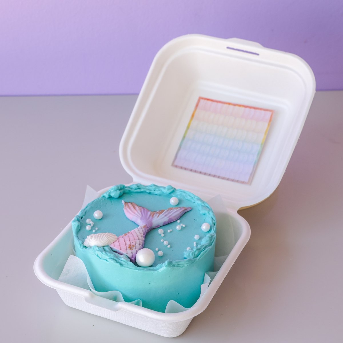 Mermaid Bento Cake - dbakers Miami