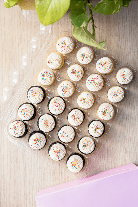Mini Cupcakes (Box of 24) - dbakers Miami