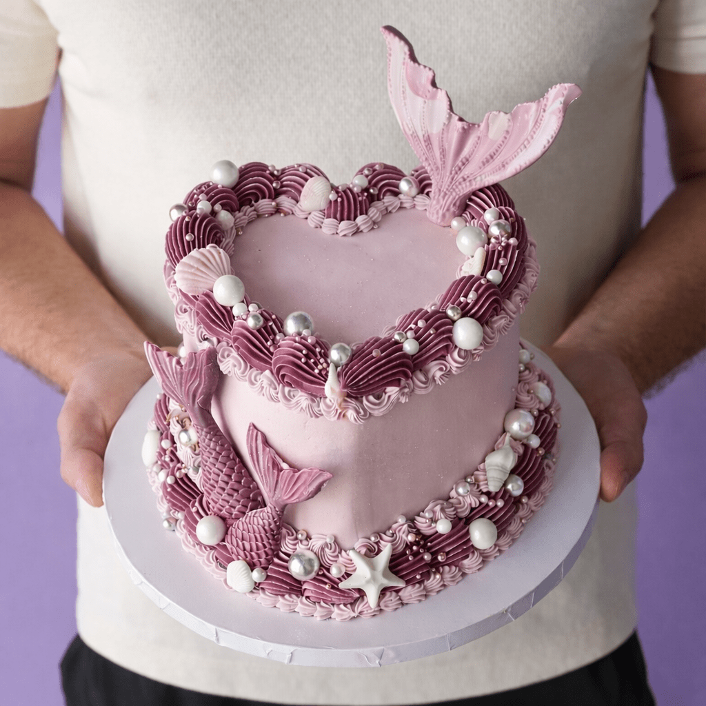 Monochrome Mermaid Sweetheart - dbakers Miami