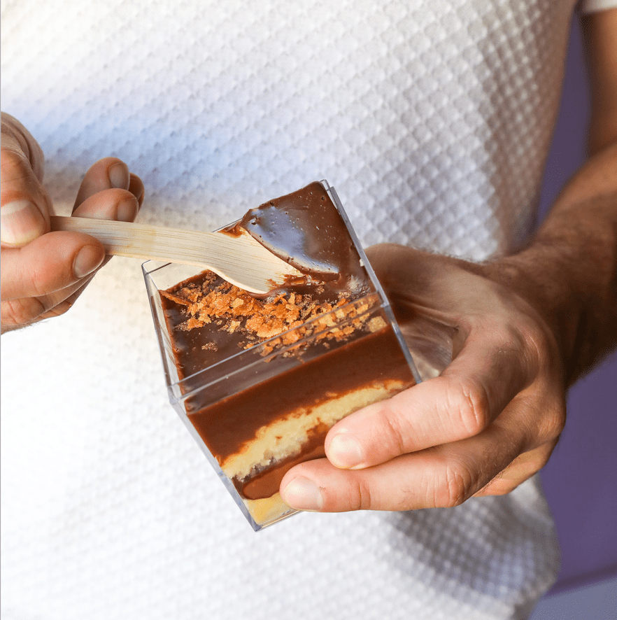 Nutella Crunch Cake Cup  | dbakers Sweet Studio