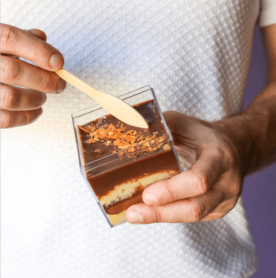 Nutella Crunch Cake Cup  | dbakers Sweet Studio