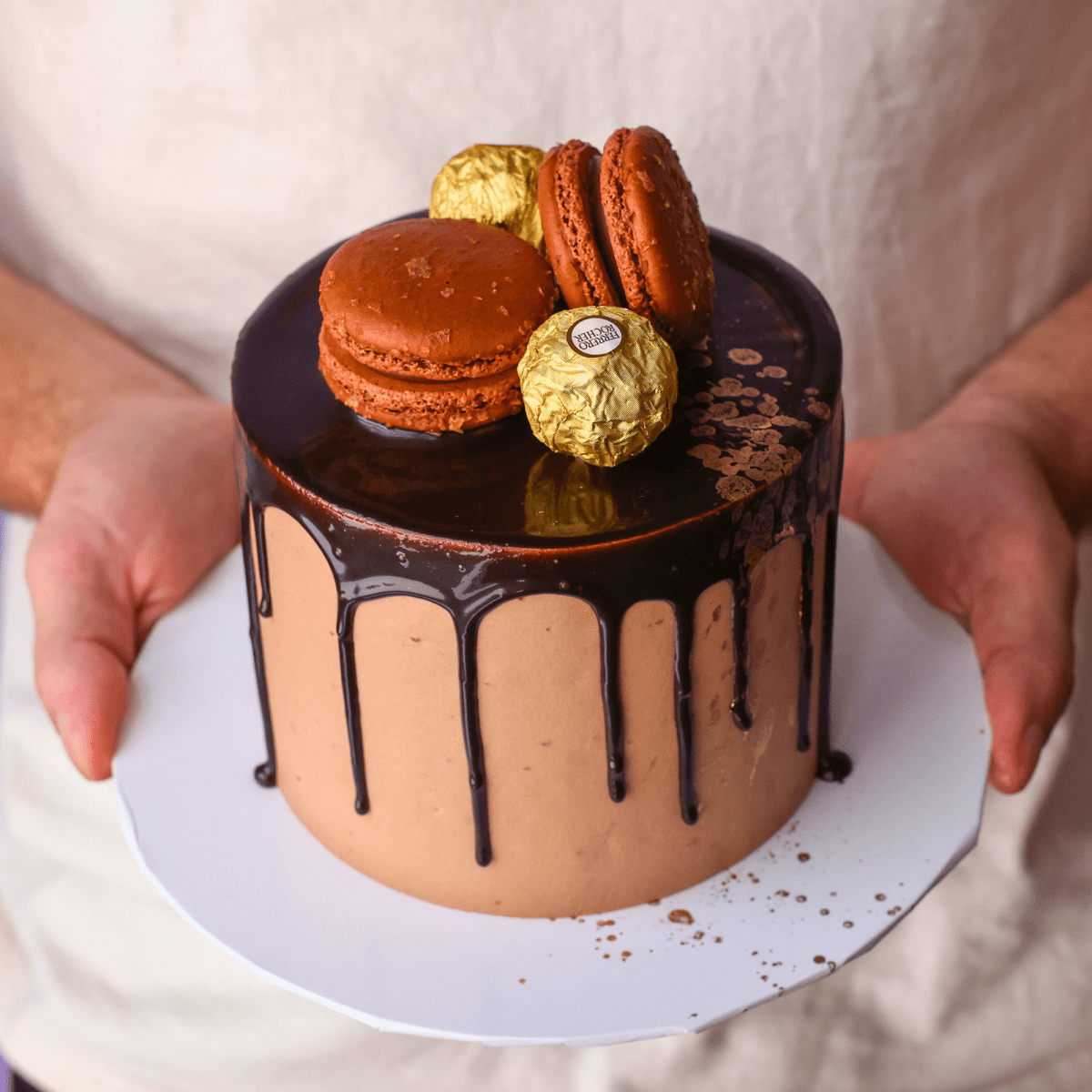 Nutella & Vanilla Cake  | dbakers Sweet Studio