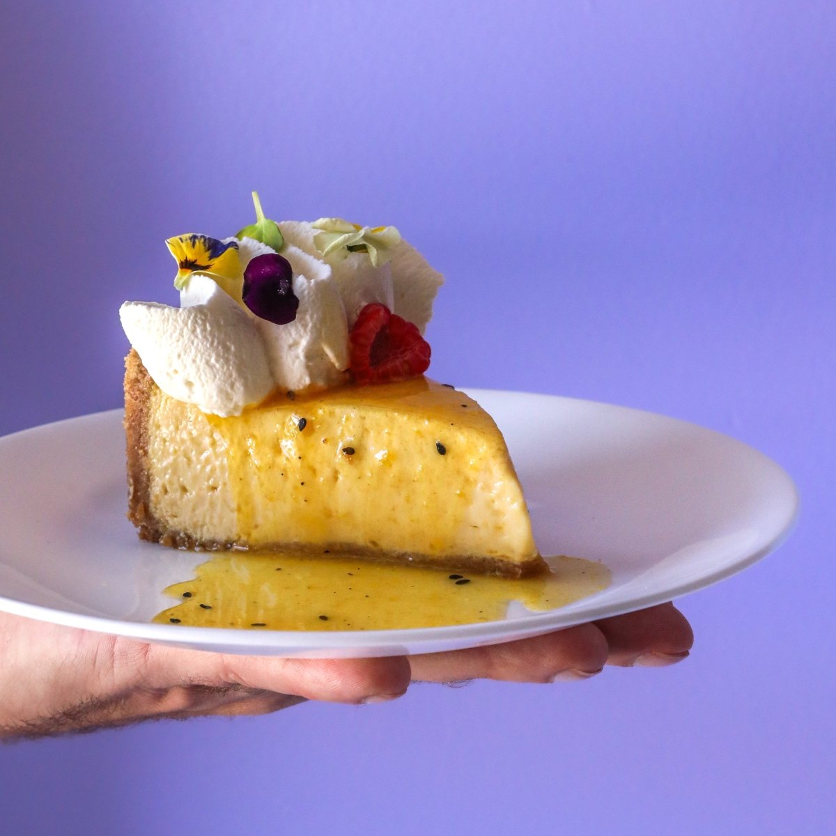 Passion Fruit Pie Slice  | dbakers Sweet Studio