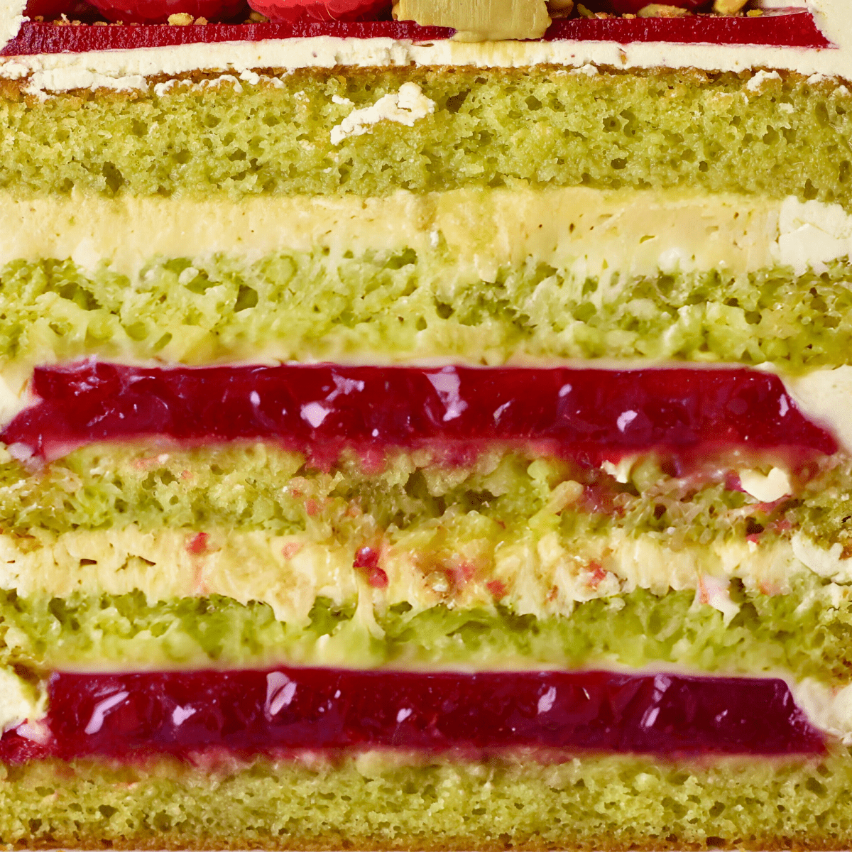 Pistachio Raspberry  | dbakers Sweet Studio