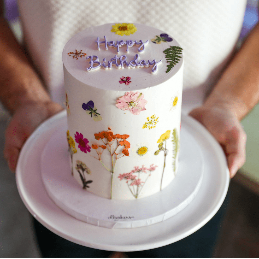 Pressed Flowers Garden  | dbakers Sweet Studio