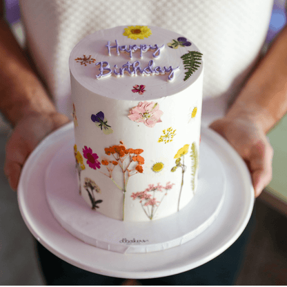 Pressed Flowers Garden  | dbakers Sweet Studio