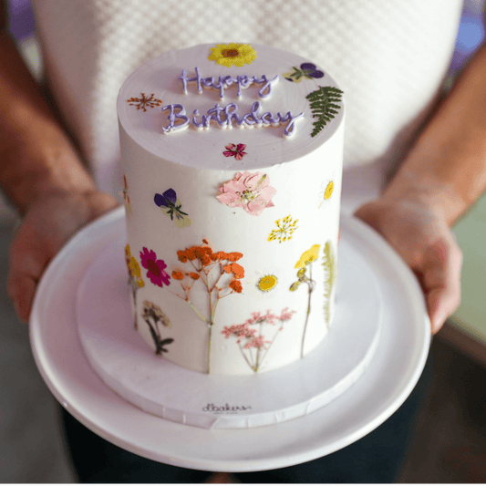 Pressed Flowers Garden  | dbakers Sweet Studio