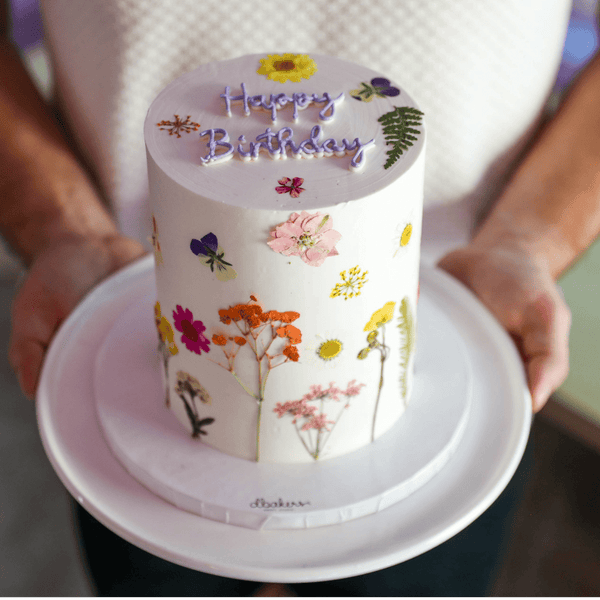 Pressed Flowers Garden  | dbakers Sweet Studio