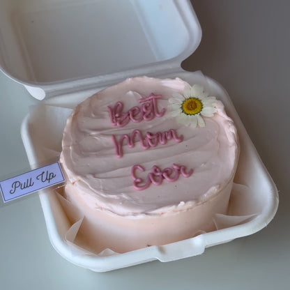 Hidden Message Bento Cake