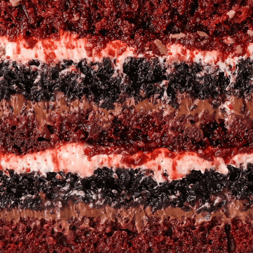 Red Velvet & Chocolate Cake  | dbakers Sweet Studio