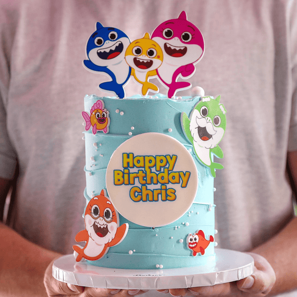 Sharktastic Cake  | dbakers Sweet Studio