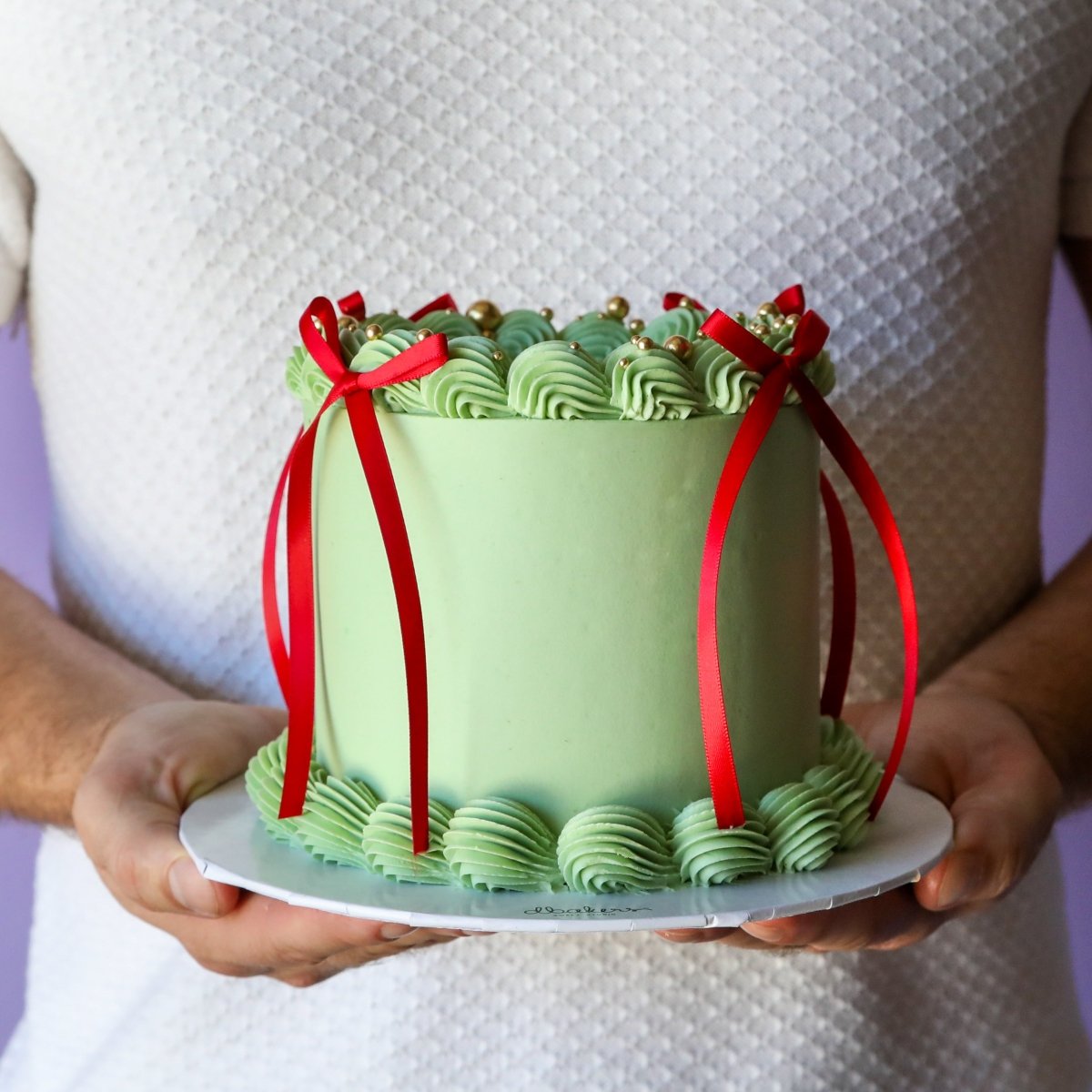 Simple Christmas Cake - dbakers Miami