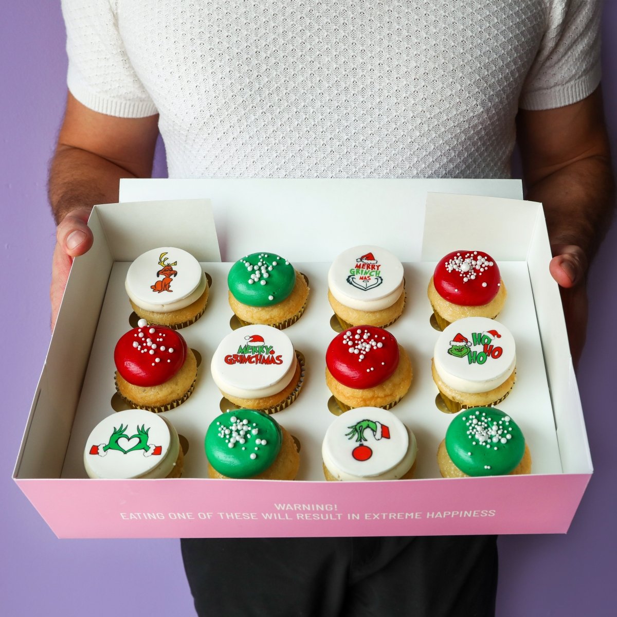 The Grinch Cupcakes - dbakers Miami