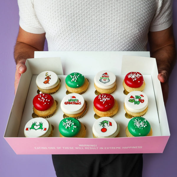 The Grinch Cupcakes - dbakers Miami
