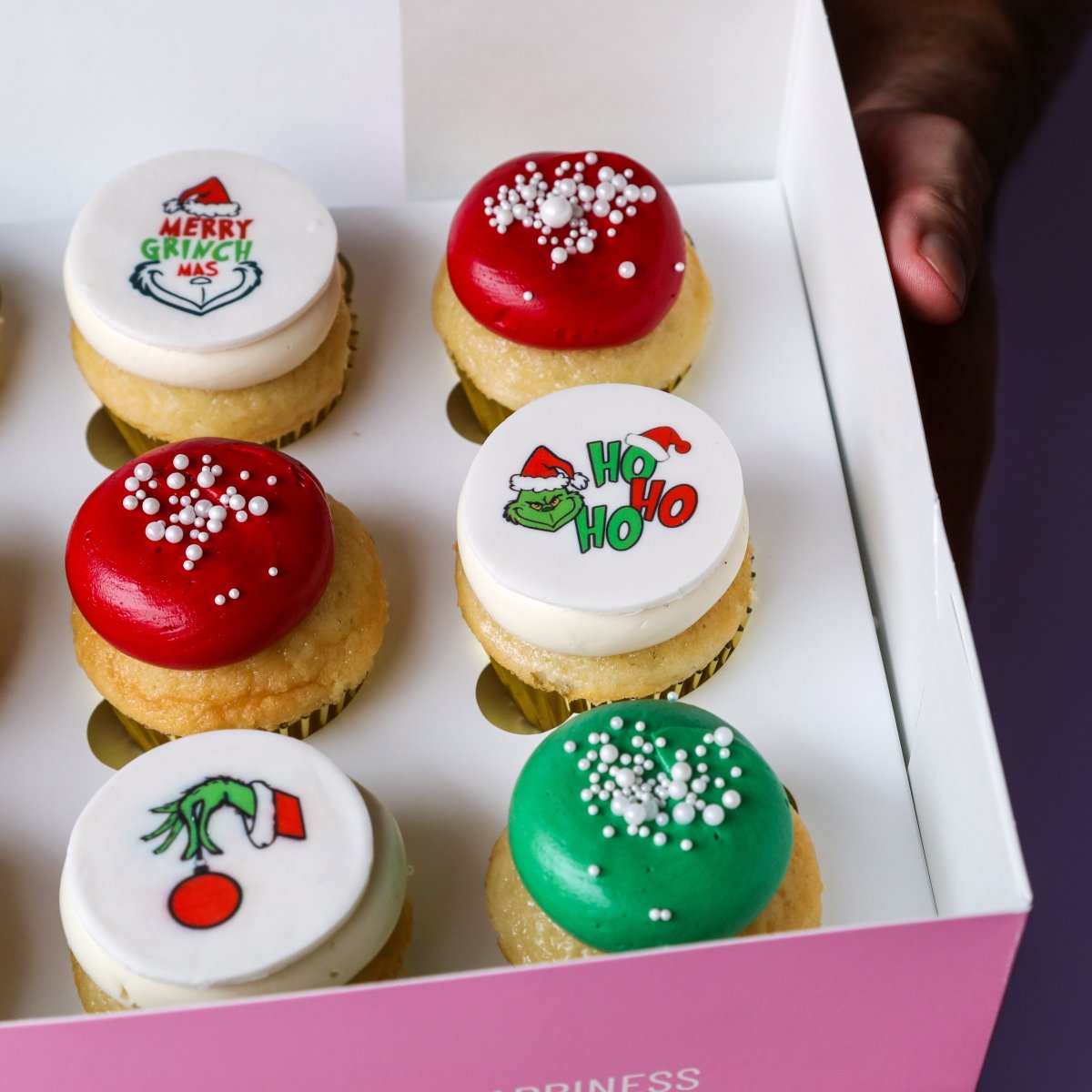 The Grinch Cupcakes - dbakers Miami