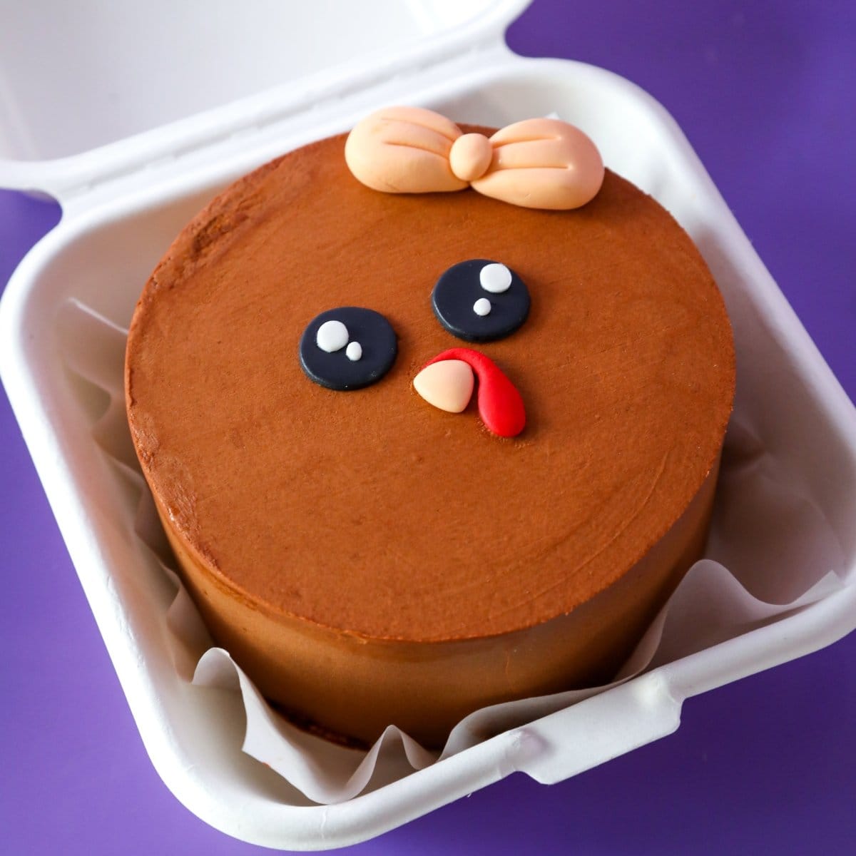 Turkey Bento Cake - dbakers Miami