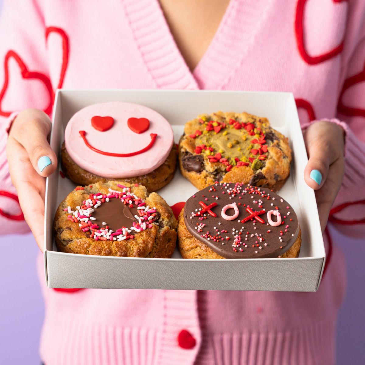 Valentine's Cookie Box - dbakers Miami