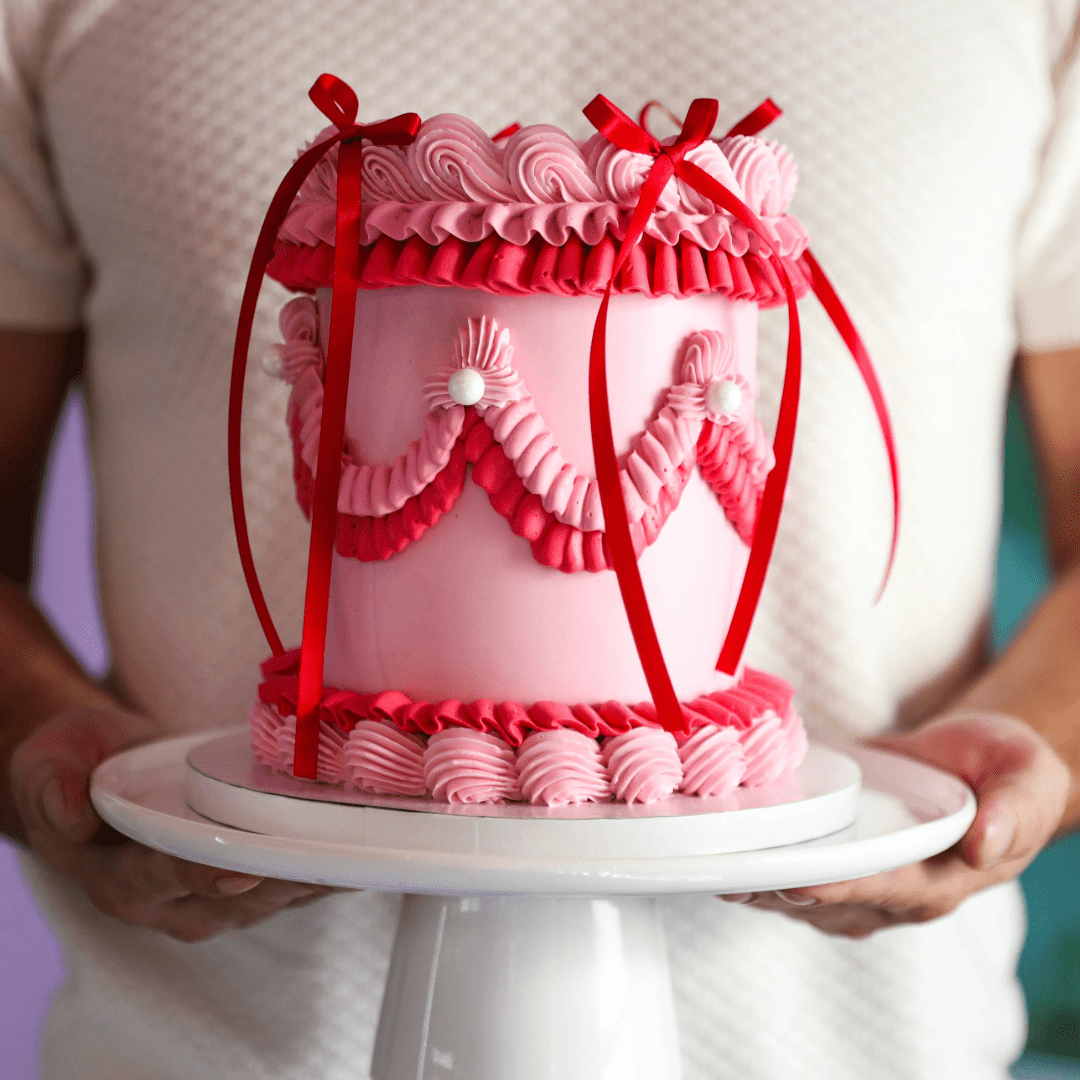 Vintage Coquette Cake - dbakers Miami