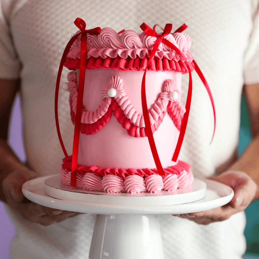 Vintage Coquette Cake  | dbakers Sweet Studio