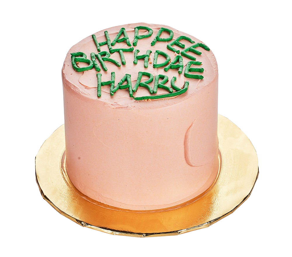 Handmade glass plate, Harry Potter's 11th Birthday Hagrid Cake, Hagrid's  Cake - Shop Jelly Unicorn Dining Tables & Desks - Pinkoi